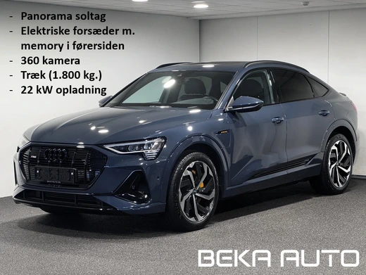 Audi e-tron S-line Sportback quattro