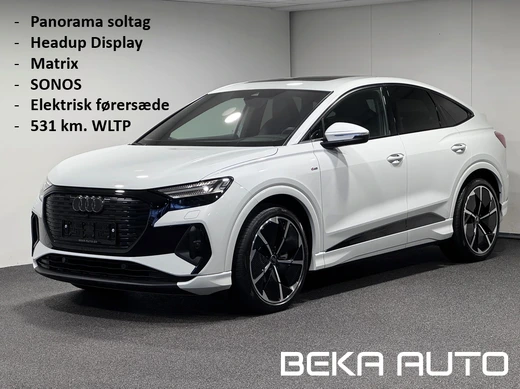 Audi Q4 e-tron S-line Sportback