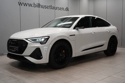Audi e-tron Black Edition S-line Sportback quattro